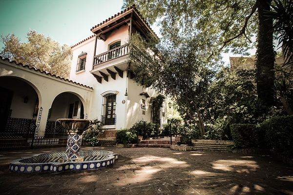 Panorámica desde el jardín