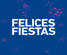  Postal Felices Fiestas